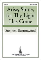 Arise, Shine, for Thy Light Has Come SATB choral sheet music cover Thumbnail